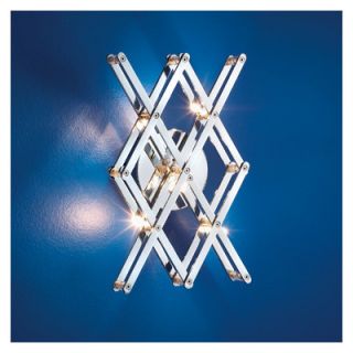 Eurofase Vex Five Light Wall Sconce in Chrome   16467 019