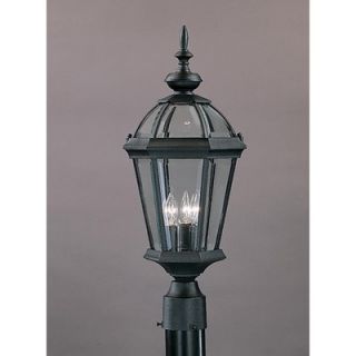 Kichler Trenton Outdoor Post Lantern in Painted Black