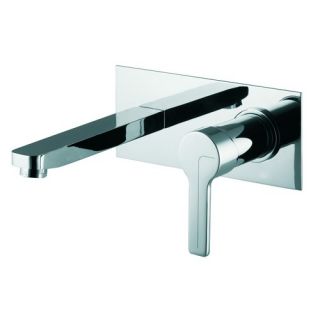Spillo Wall Mounted Bathroom Sink Faucet with Single Lever Handle
