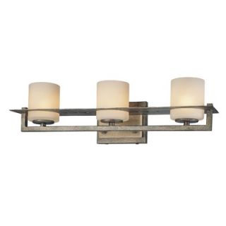 Minka Lavery Compositions Vanity Light in Aged Patina Iron with