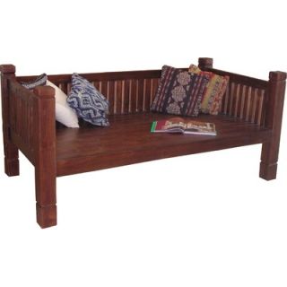 Casual Elements Tahoe Daybed in Rustic Brown  