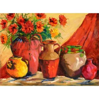 Tuscan Pots on Canvas   HPJ6