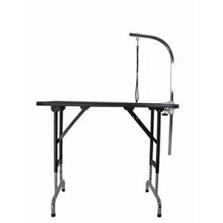 Dercin Pet Grooming Table with Adjustable Folding Legs