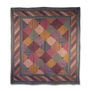 Plaid Coverlets & Quilts