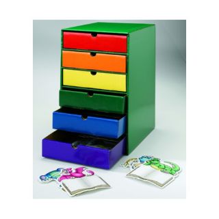 Drawers Assorted Colors Set Of 6