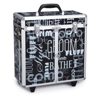 Top Performance Grooming Tool Case with Wheels in Graffiti Black