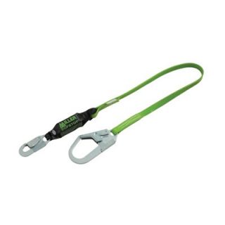 Miller Fall Protection 6 Plastic Coated Two Leg Lanyard With SoftStop