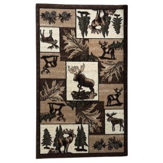 Novelty Rugs   Primary Theme Hunting & Lodge
