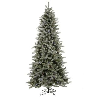 Frosted Frasier Fir 4.5 Artificial Christmas Tree with Multicolored