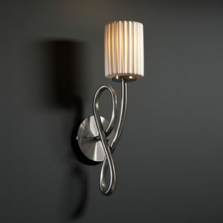 Justice Design Group Limoges Capellini One Light Wall Sconce