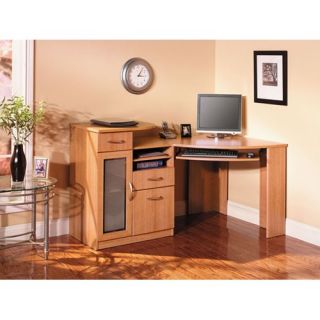 Vantage Corner Desk with Keyboard and Mouse Shelf