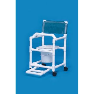Standard Line Commode with Footrest and Lap Bar
