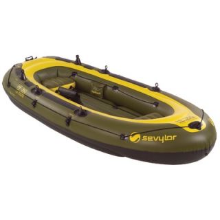 Sevylor Fish Hunter Inflatable 6 Person Boat   2000003408