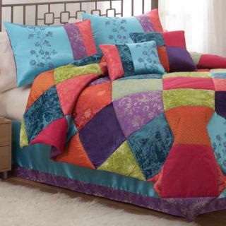 Kashmere Gem Full / Queen Comforter with Two Shams