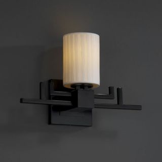 Justice Design Group Limoges Aero One Light Wall Sconce with