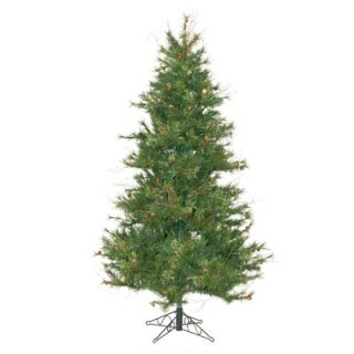 Vickerman Mixed Country Pine 7.5 Slim Artificial Christmas Tree