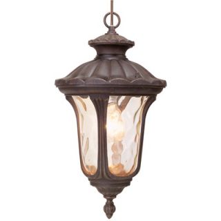 Livex Lighting Oxford Outdoor Hanging Lantern in Imperial Bronze