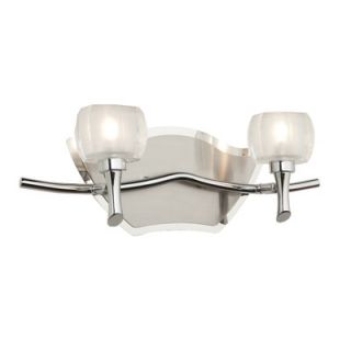 Artcraft Lighting Monroe Two Light Wall Sconce in Durable Brushed