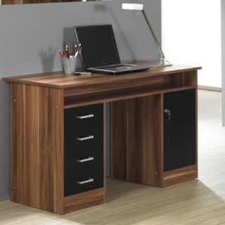 Tvilum Whitman Computer Desk with 4 Drawers and 1 Door   420115860