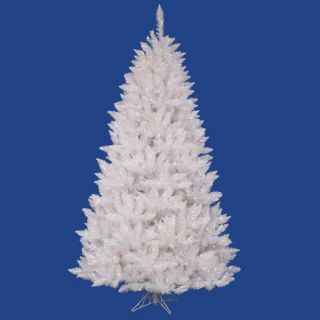 Crystal White Spruce 5.5 Artificial Christmas Tree with Multicolored