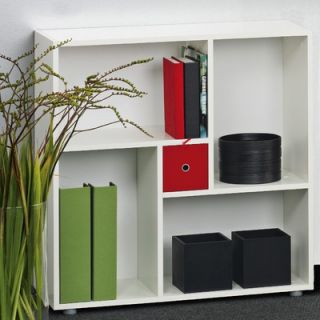 Tvilum Blink Bookcase Cube in White   7165149