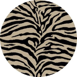 Concord Shaggy Zebra Black Shag Rug   Shaggy Zebra Black Shag