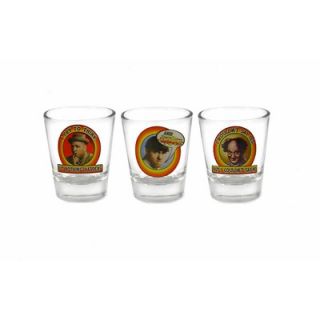The Three Stooges Shot Glass Set   TSSHT1 234