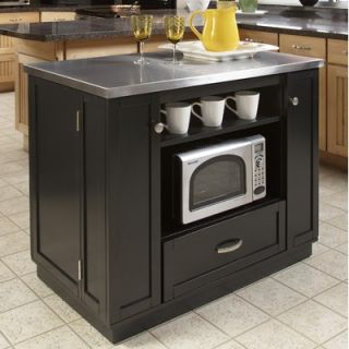 Home Styles Versitile Kitchen Island with Stainless Steel Top   88