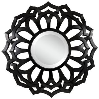 Covington Wall Mirror in Glossy Black