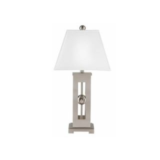 Fangio Table Lamp in Brushed Nickel