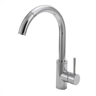 Single Handle Single Hole Spout Reach Pull Down Kitchen Faucet with