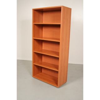 Tvilum Pierce Office Five Shelf Bookcase in Beech