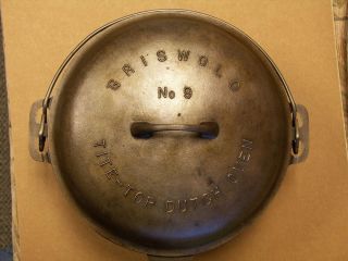 Griswold 9 Dutch Oven