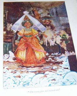  Adventures in Wonderland 92 Harry Rountree Color Art RARE First