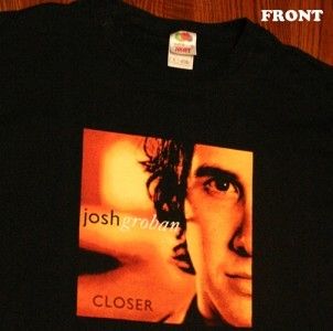Vintage Sale $14 Delivered Josh Groban Closer Tour 2004 Concert T