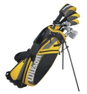 2012 Wilson Ultra Mens Golf Clubs Package Set with Bag Putter and