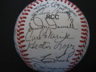 Vintage All Time Greats Signed Oldtimers Ball (30) Senators Dodgers