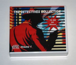 The Detective Collection Volume 1 Old Time Radio 12 Audio CD 24 Shows