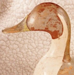  Mitchell Pintail Wood Duck Decoy Havre de Grace MD Signed Dated