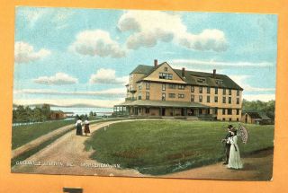  Postcard Moosehead Inn Greenville Junction Me Moosehead Lake