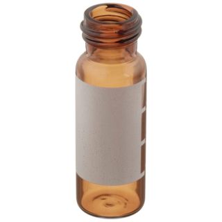 GREENWOOD PRODUCTS 01 04ASG100 BROWN GLASS 4 mL AMBER VIAL BOX OF 100