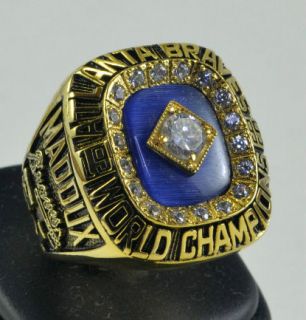 1995 Atlanta Braves Ring Greg Maddux World Series Championship