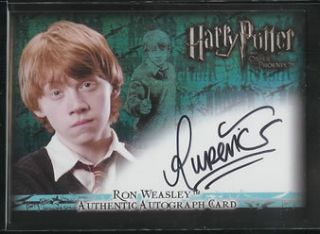 Harry Potter OOTP Autograph Rupert Grint Ron Weasley