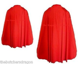  Red Lined Red Cloak Cape Artemisia Designs Princess Costume S M