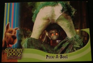 2004 Inkworks Scooby Doo 2 Box Loader Card BL 1