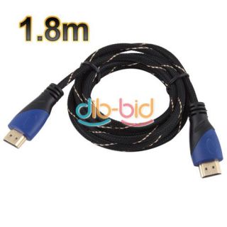  8M 6ft HDMI Cable 1 4V 1080p HD w Ethernet 3D Ready HDTV 180cm