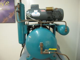ADP Dual Head Oilless Dental Compressor with Air Dryer