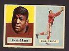 1957 Topps Football 85 Richard Night Train Lane Chicago Cardinals RC