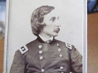 Civil War General Gouverneur Warren CDV Photograph