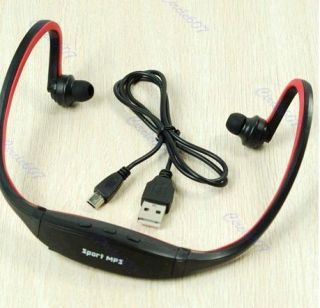 New Sports Wireless Headphone Earphone  Player Support Micro SD TF